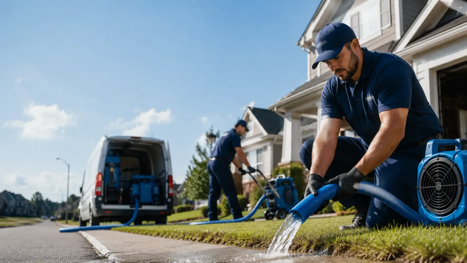 Flood Damage Restoration in Newfoundland, PA